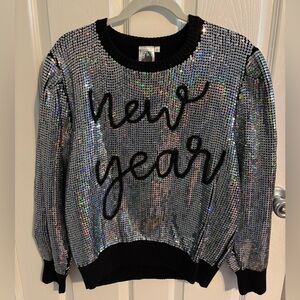 Queen of Sparkle New Year Same Queen Sweater